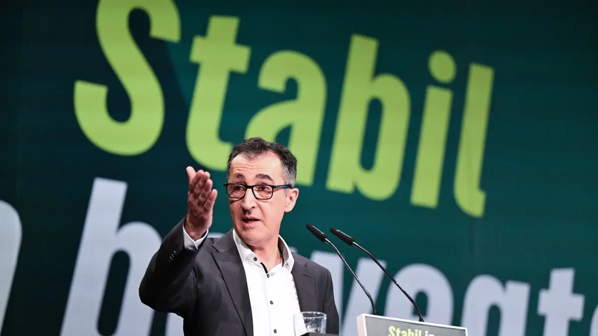 Grünen-Spitzenkandidat Cem Özdemir
