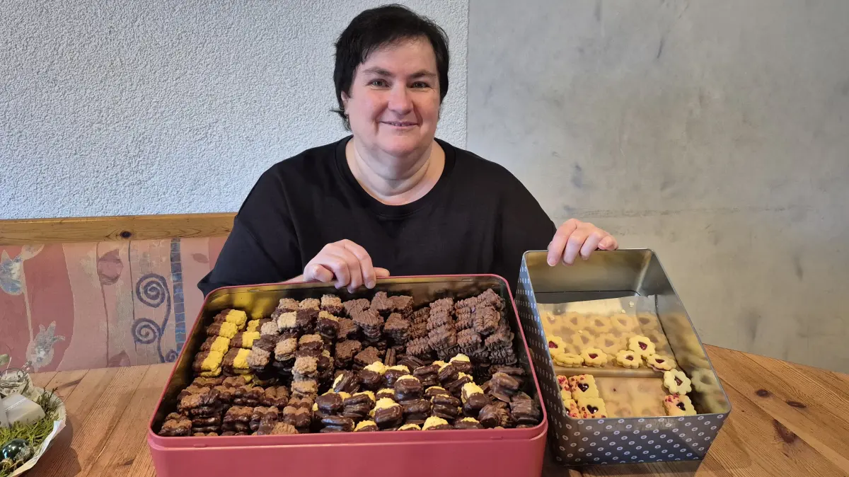 Michaela Kächele aus Böhringen freut sich jedes Jahr auf die Vorweihnachtszeit und damit vor allem darauf, Plätzchen zu backen.