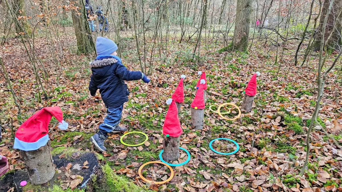 Wer fängt den Weihnachtsmann