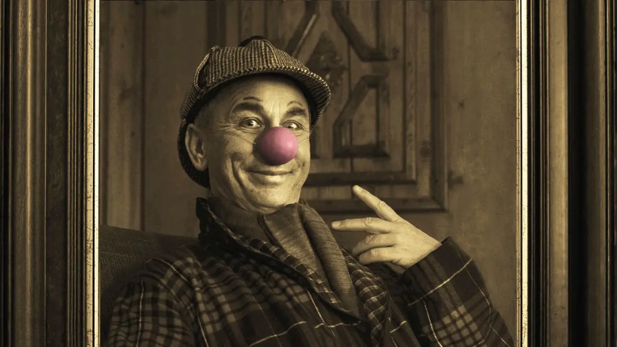 Clown Paul ermittelte am 25. Januar im Adler Meidelstetten