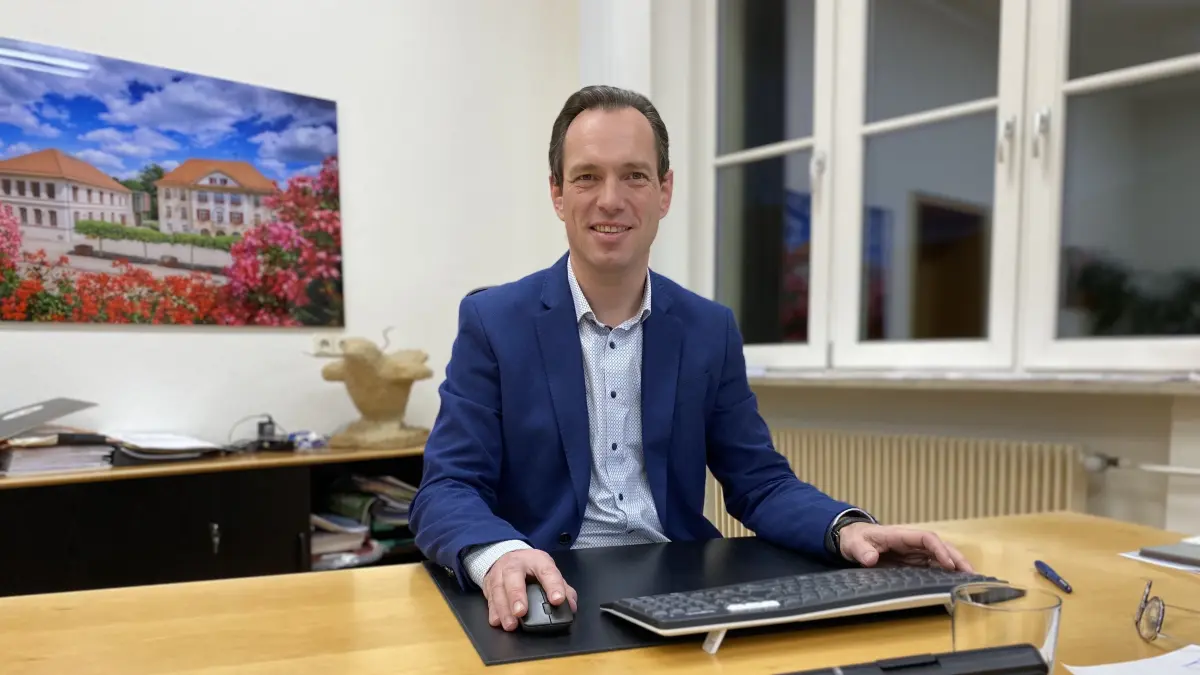 Florian Teichmann Bürgermeister Allmendingen