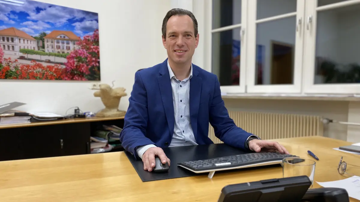 Florian Teichmann Bürgermeister Allmendingen