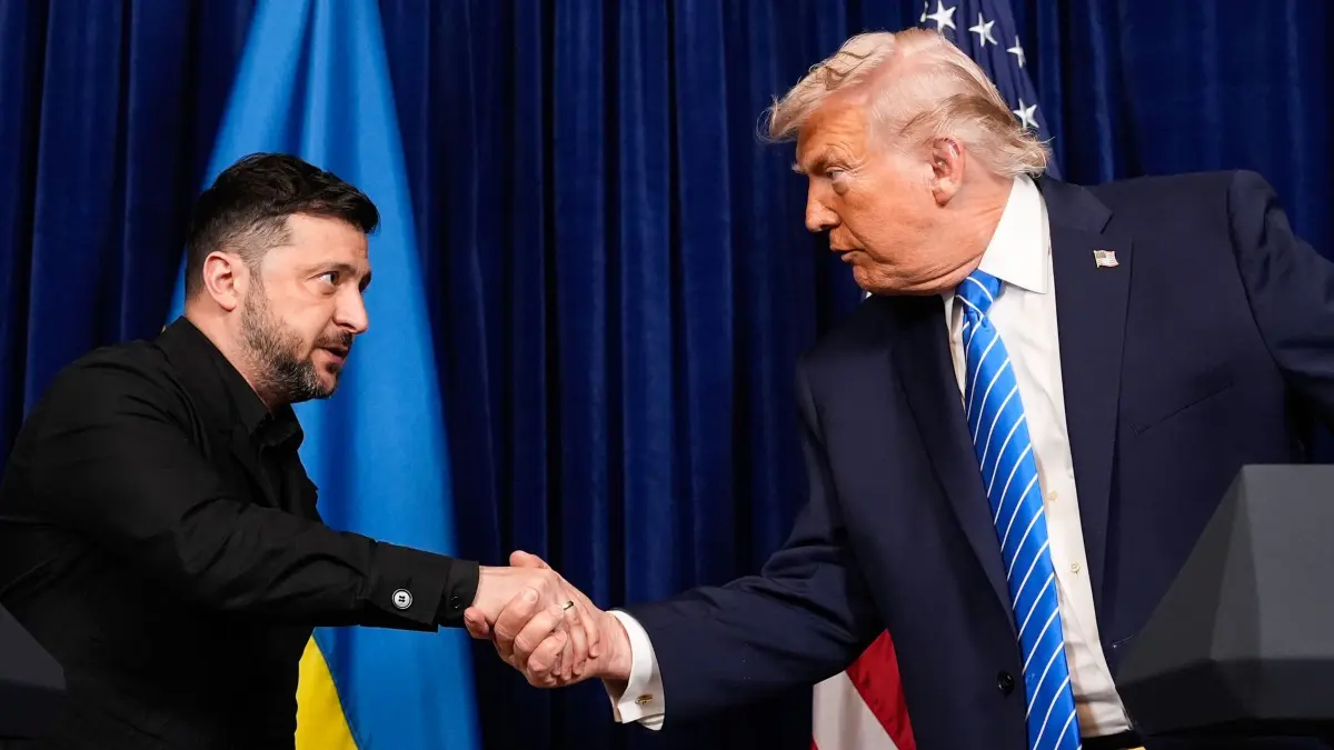 US-Präsident Trump empfängt Präsident Selenskyj in Florida