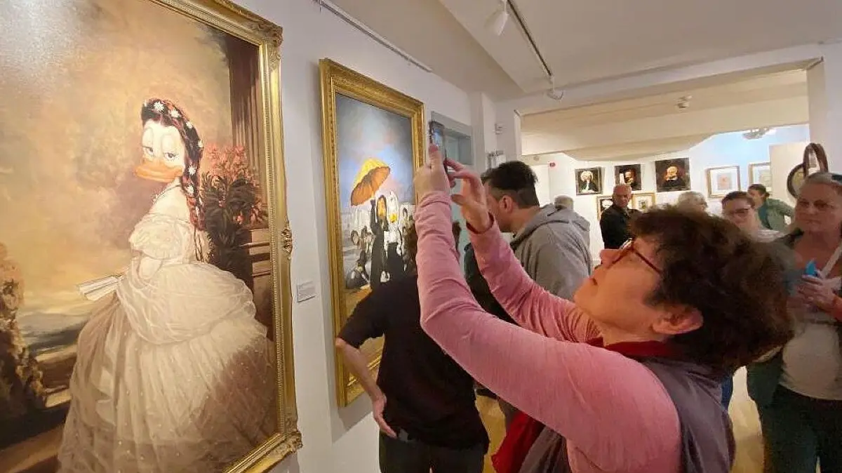So viele Besucherinnen und Besucher gab es noch nie bei den Sonderschauen im Hohenzollerischen Landesmuseum: Knapp über 9000 Menschen wollten die Hechinger "Duckomenta" sehen.