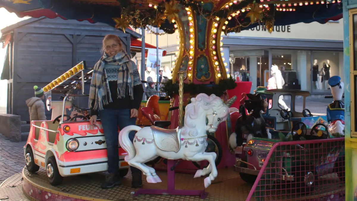 Cornelia Kauffmann, Karussell, Weihnachten, Advent, Grasmarkt, Schwäbisch Hall