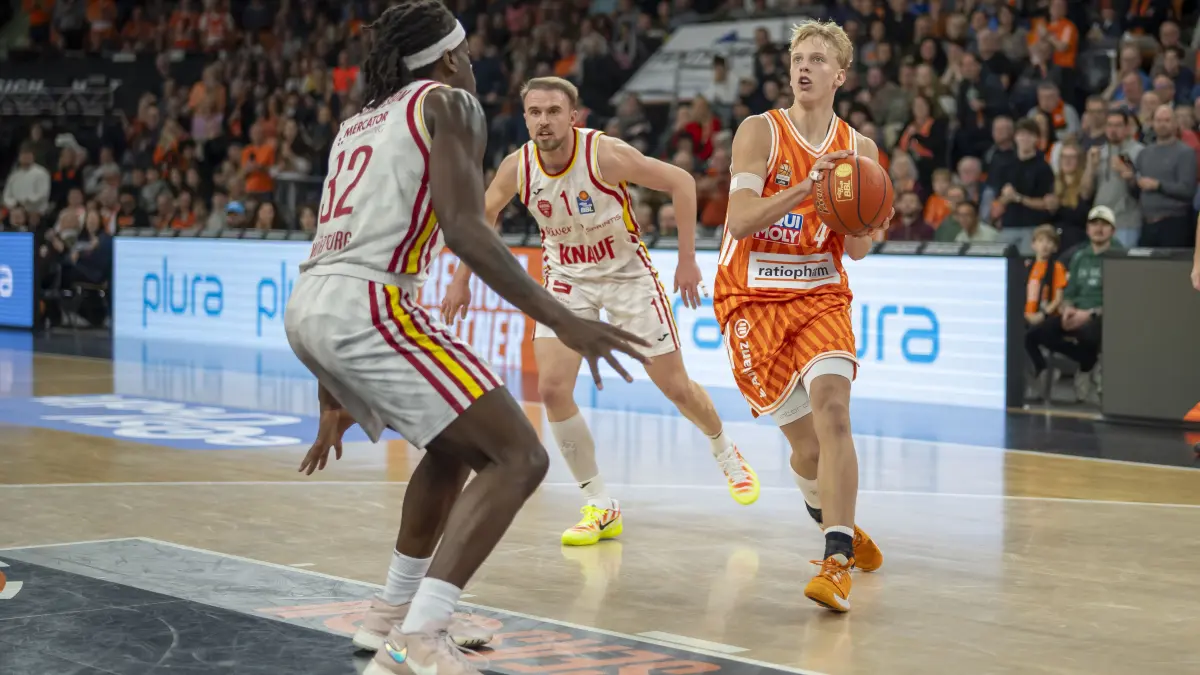 ratiopharm Ulm Basketball #44 Teo Milicic