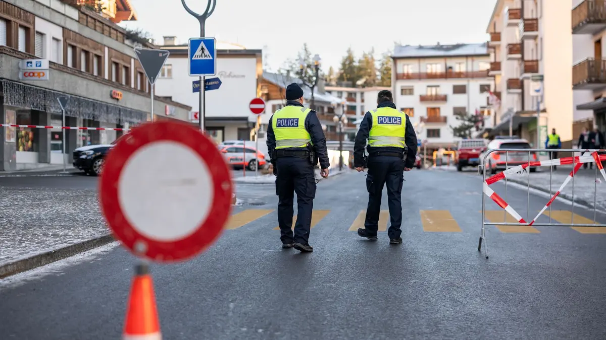 Explosion bei Silvesterparty in Skiort in der Schweiz