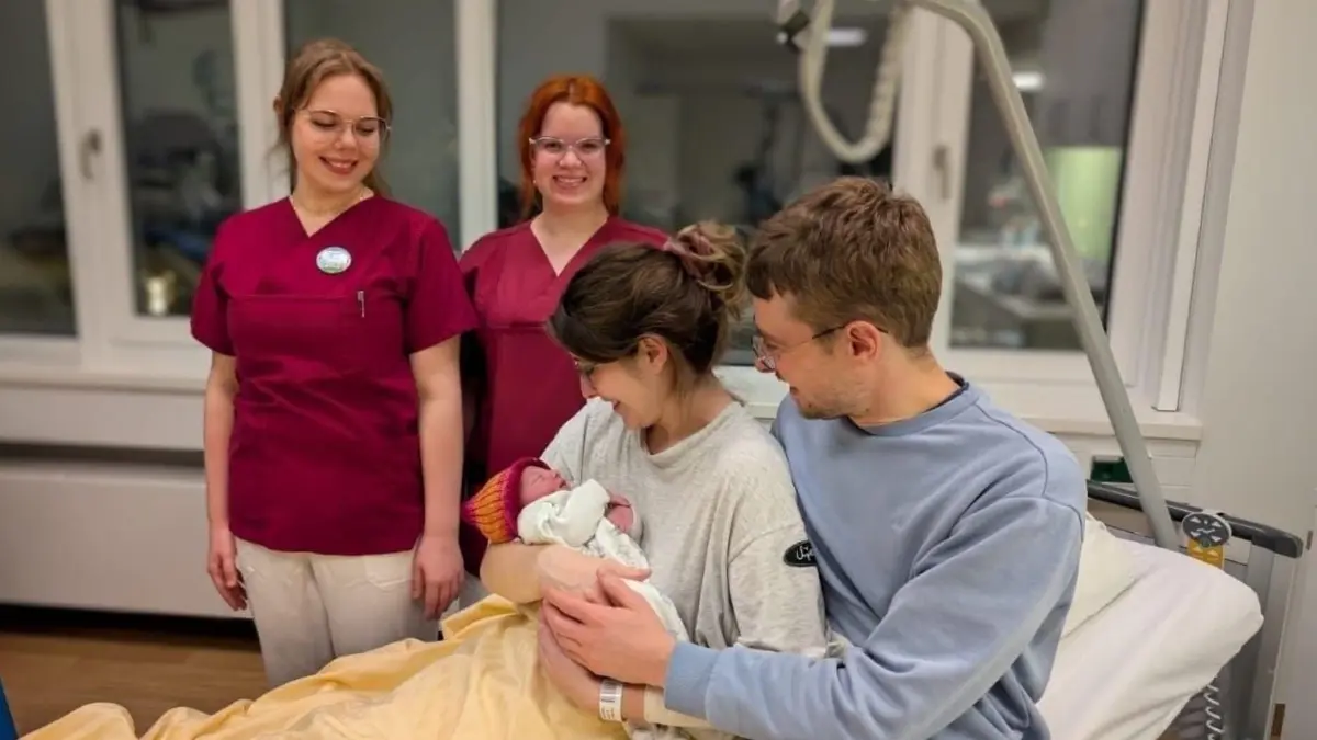 Neujahrsbaby Alb Fils Kliniken
