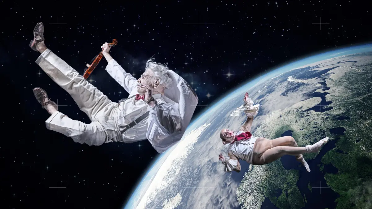 Das Staatstheater Mainz bringt die Einstein-Oper "Der Chronoplan" auf die Bühne