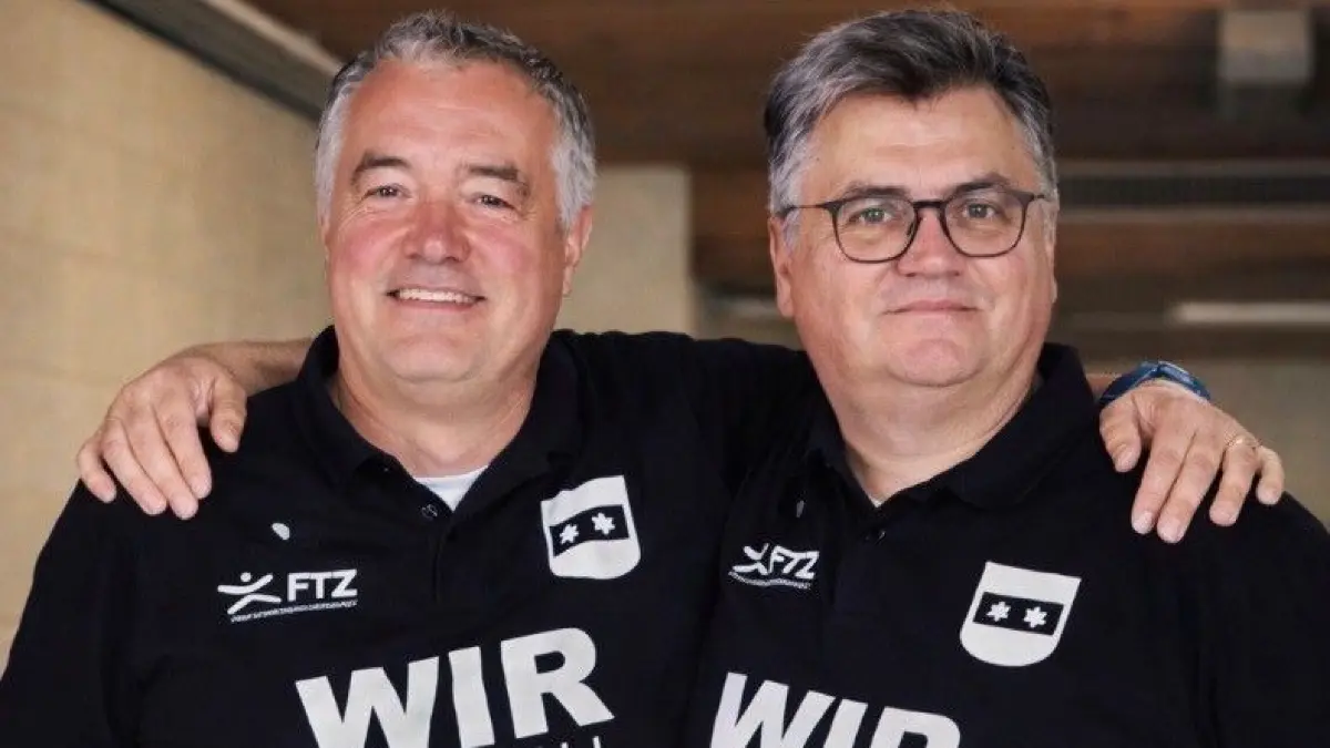 Arno Uttenweiler (links) und Gabriel Senciuc haben um vorzeitige Vertragsauflösung beim Handball-Regionalligisten TSV Blaustein gebeten.