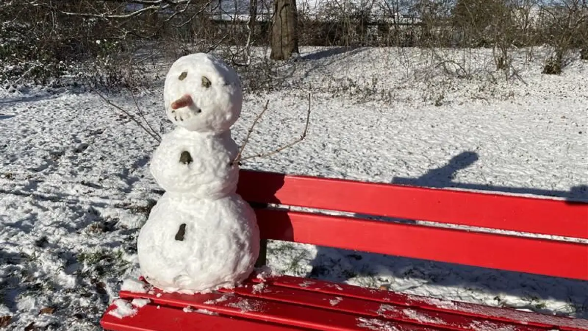 Schnee in Ulm am ersten Januarwochenende 2026
