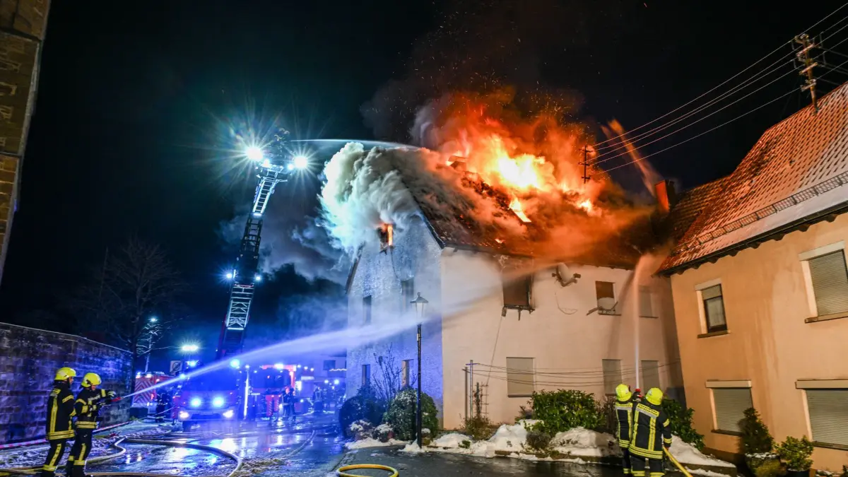 Frau stirbt bei Wohnhausbrand in Waldstetten