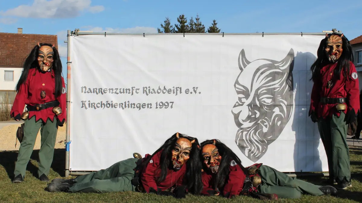 Der Fasnetswanderweg in Kirchbierlingen hat wieder geöffnet