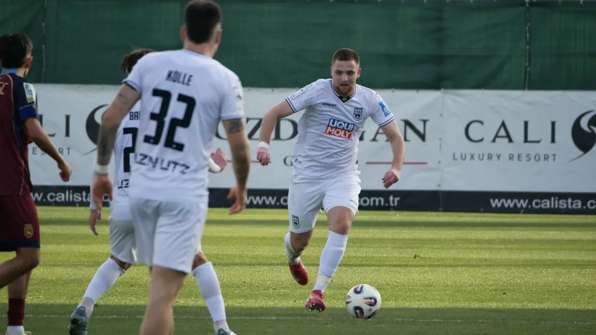 2:1-Sieg im ersten Testspiel des Trainingslagers: Der SSV Ulm 1846 Fußball gewinnt die Partie gegen den Bonner SC in Belek.
