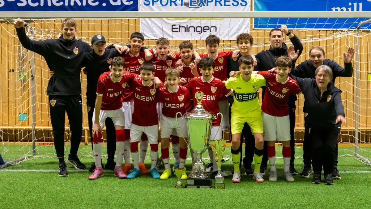 4. Franz-Illich-Cup Hallenfußball Munderkingen Turniersieger Vfb Stuttgart