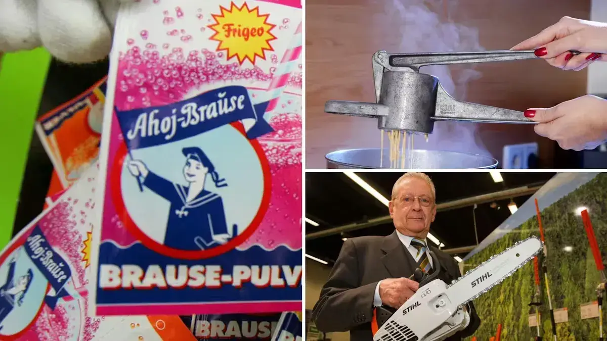 Fotokollage Erfindungen aus Baden-Württemberg