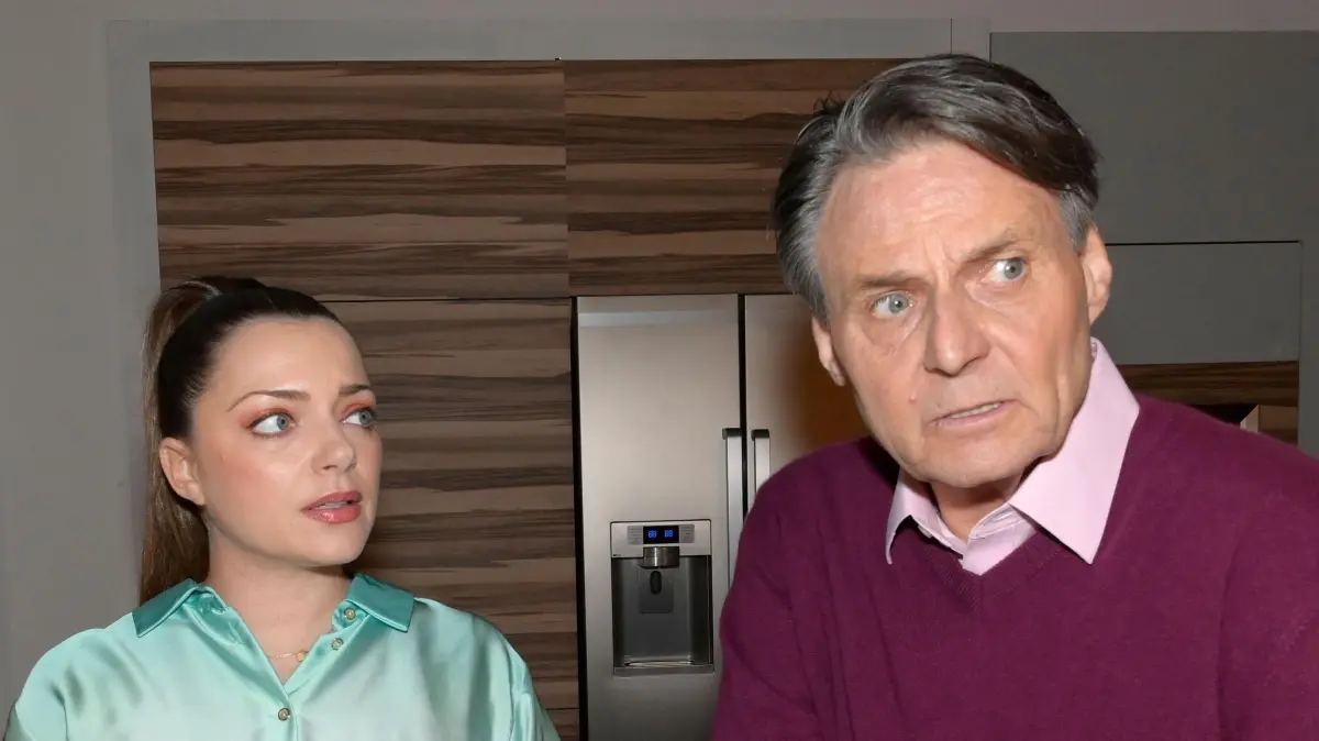 Emily (Anne Menden) legt sich mit Jo Gerner (Wolfgang Bahro) an.