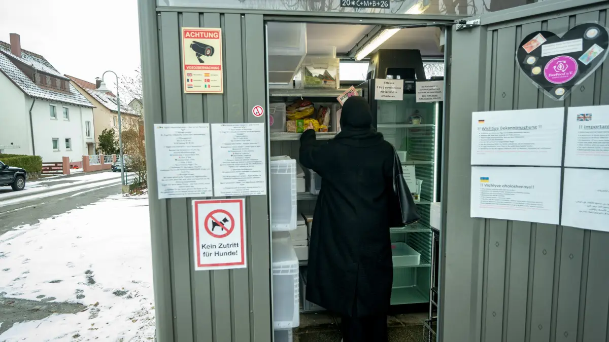 Eislingen Freefood Container kostenlose Lebensmittel