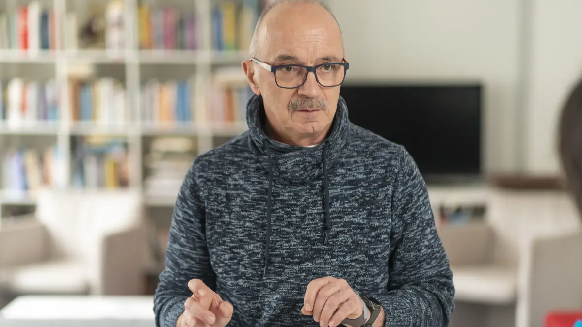 Egon Traub, langjähriger Leiter einer Selbsthilfegruppe für Alkoholkranke