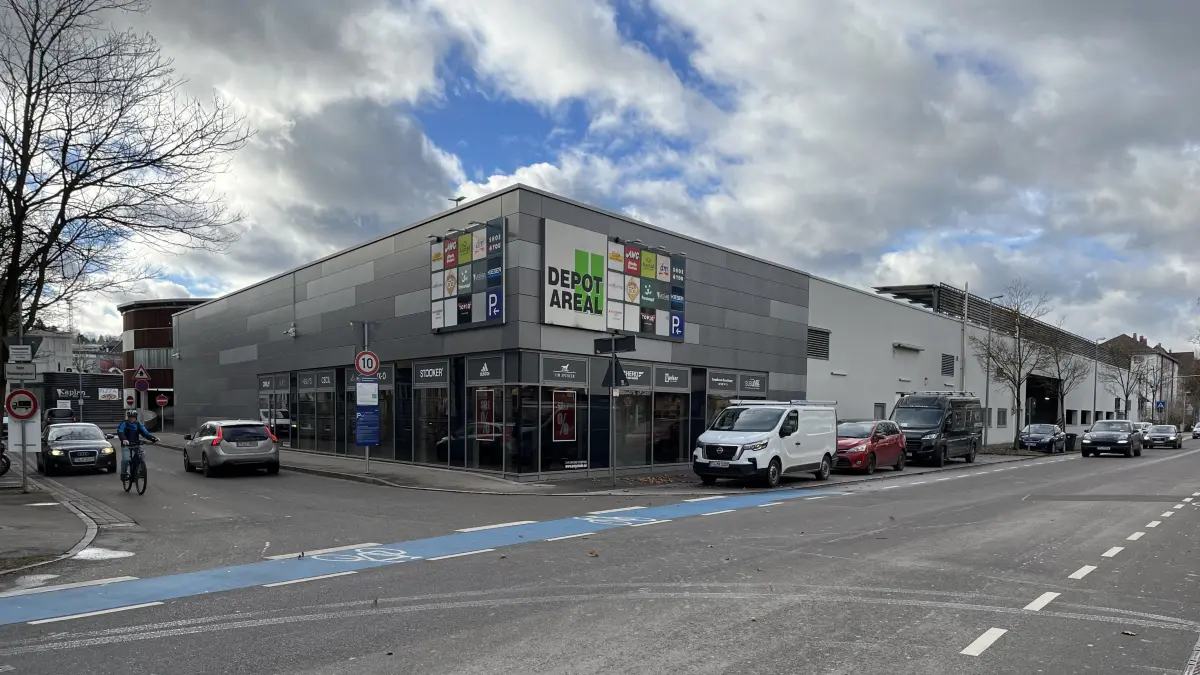 Depot-Areal in Tübingen: