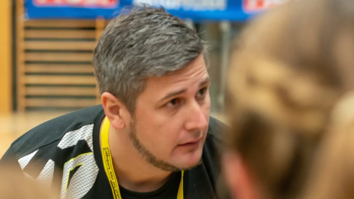 Handball Verbandsliga, Derby SC Lehr schwarz Trainer Felix Hirsmüller - SG Burlafingen/Ulm: Handball Verbandsliga, Derby SC Lehr schwarz Trainer Felix Hirsmüller - SG Burlafingen/Ulm