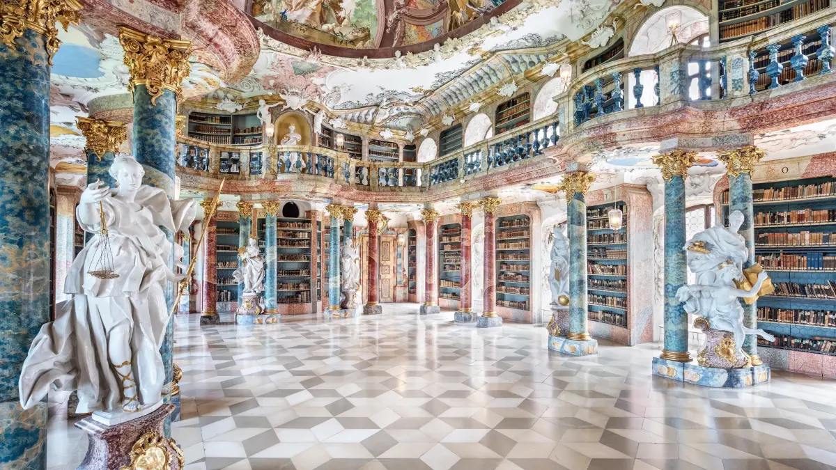 Kloster Wiblingen, Bibliothekssaal