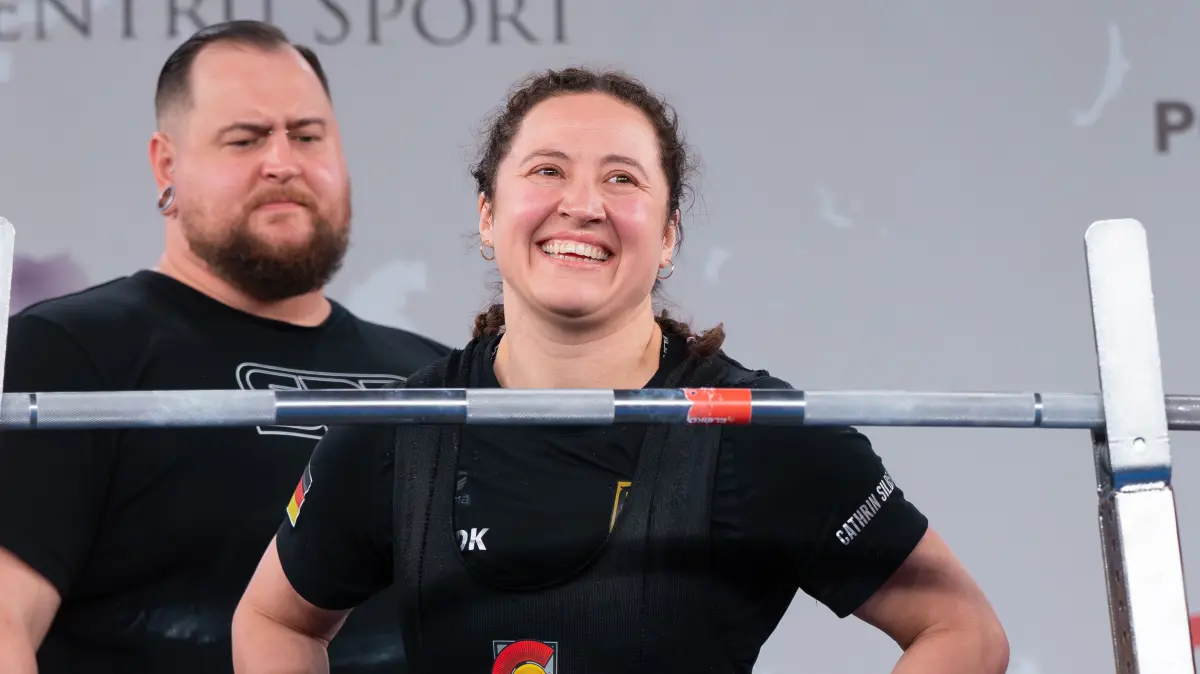 Powerlifting WM 2025 in Cluj/Rumänien Cathrin Silberzahn