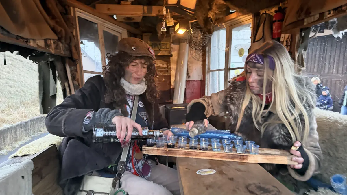 Jubiläumsumzug der Lenau Hexa in Steinhofen