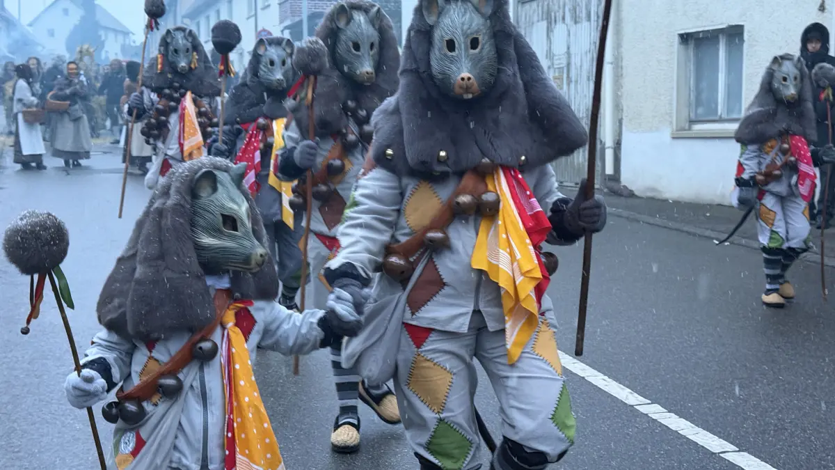 Jubiläumsumzug der Lenau Hexa in Steinhofen