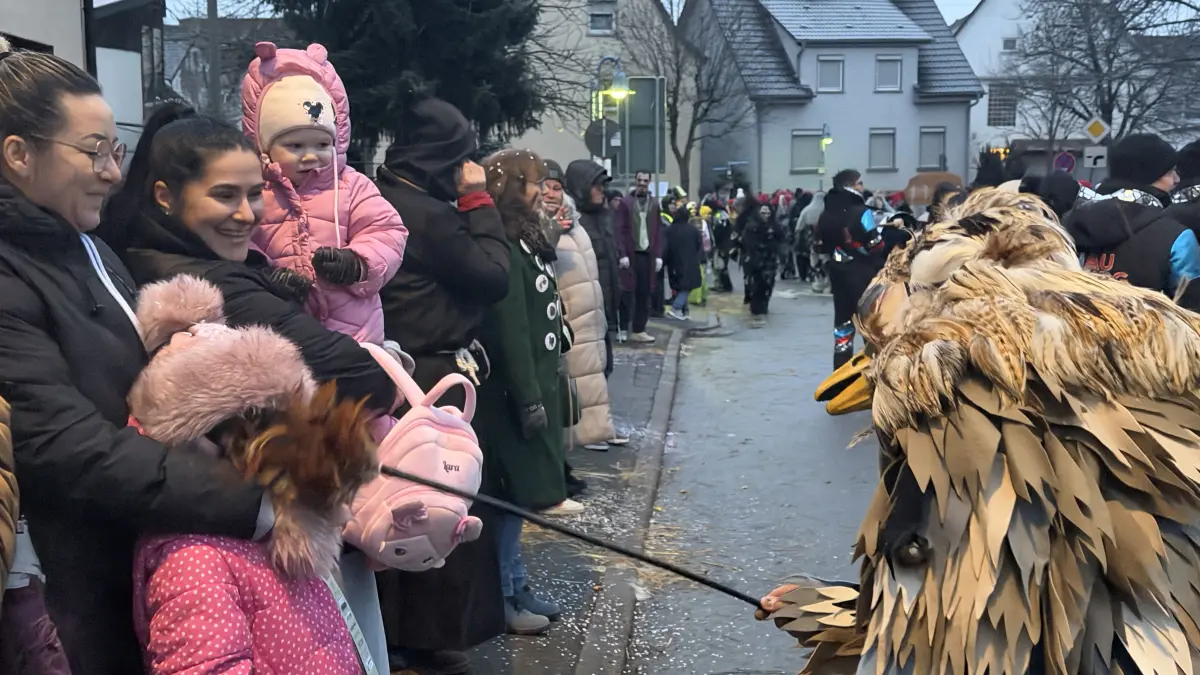 Jubiläumsumzug der Lenau Hexa in Steinhofen