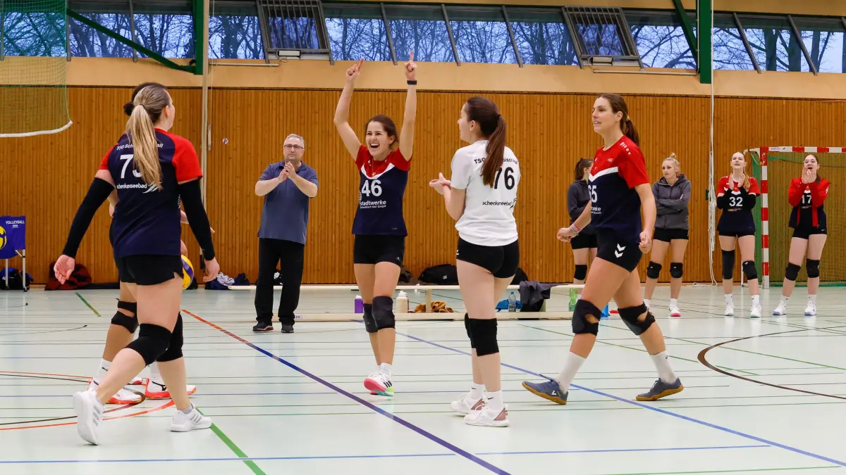 Volleyball Bezirksliga Saison 2025/26 TSG Schwäbisch Hall - TV Creglingen 3:1