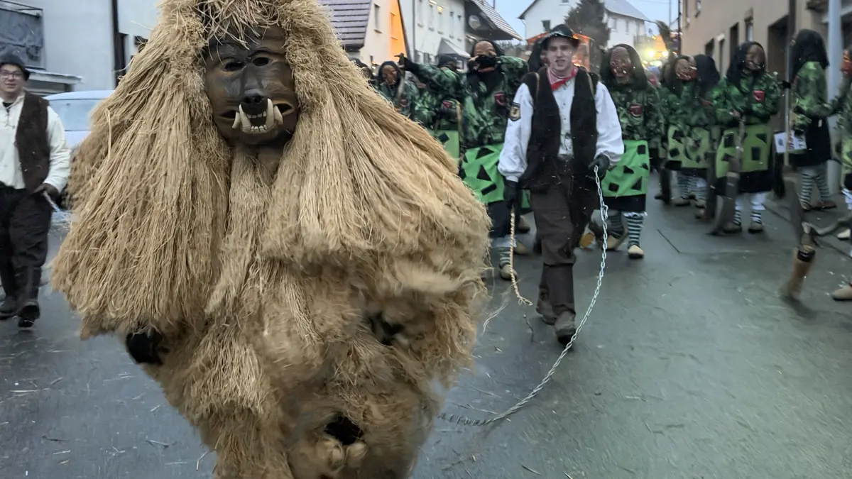 Jubiläumsumzug der Lenau Hexa in Steinhofen