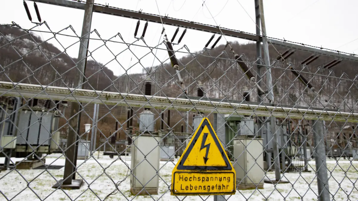 Geislingen, Albwerk, Stromversorgung, Umspannwerk Eybacher Tal