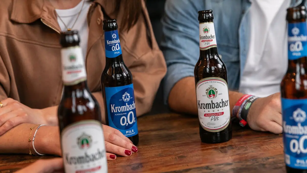 Krombacher x Dry January: Alkoholfreie Biervielfalt & innovative Markenimpulse