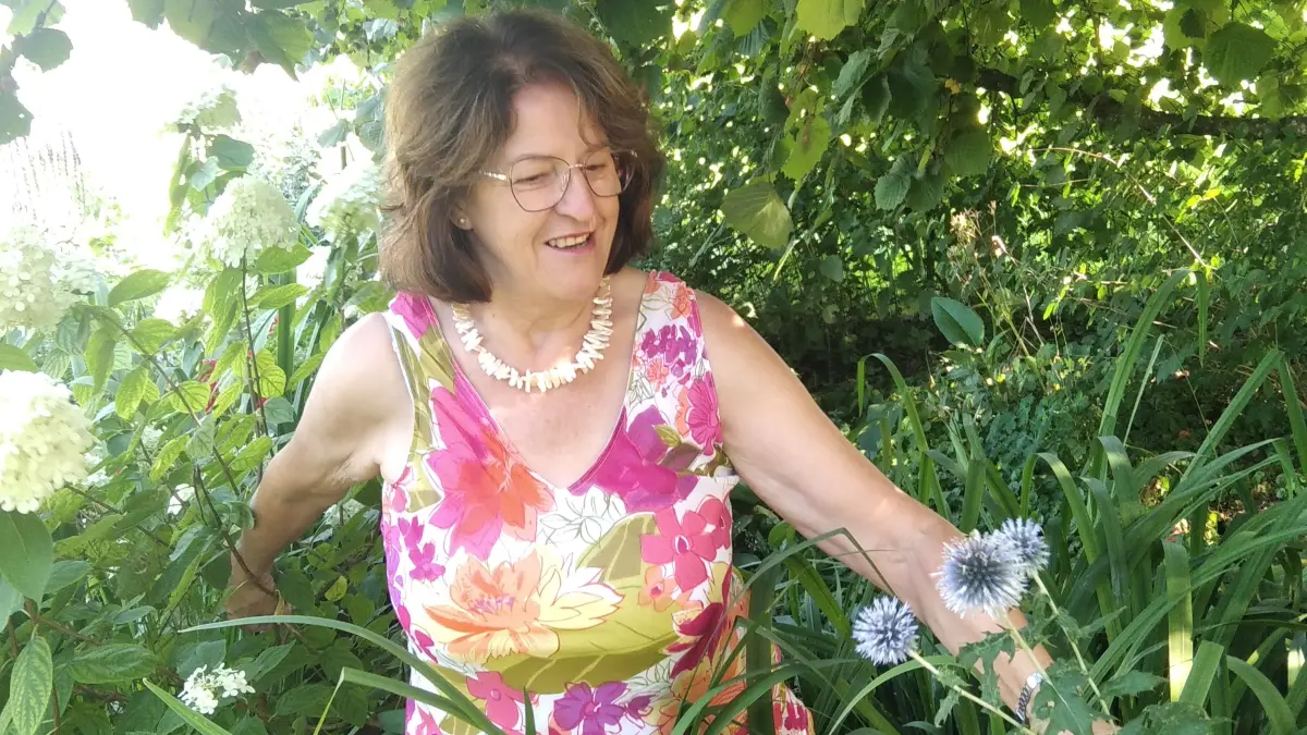 Ihr Garten ist für Rosa Butz Quell für Gesundheit und Zufriedenheit.