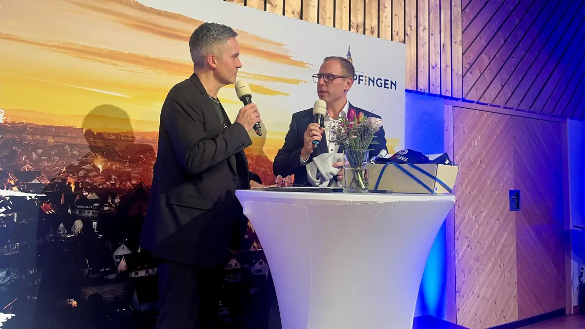 Truffner Ostermann Antenne 1 Empfingen Amtseinsetzung Bürgermeister