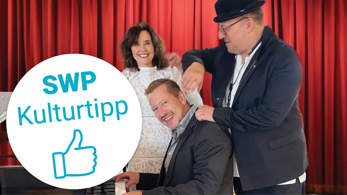 Das Knudsen Fessele Streit Trio spielt in der SWP-Galerie für die Aktion 100.000.