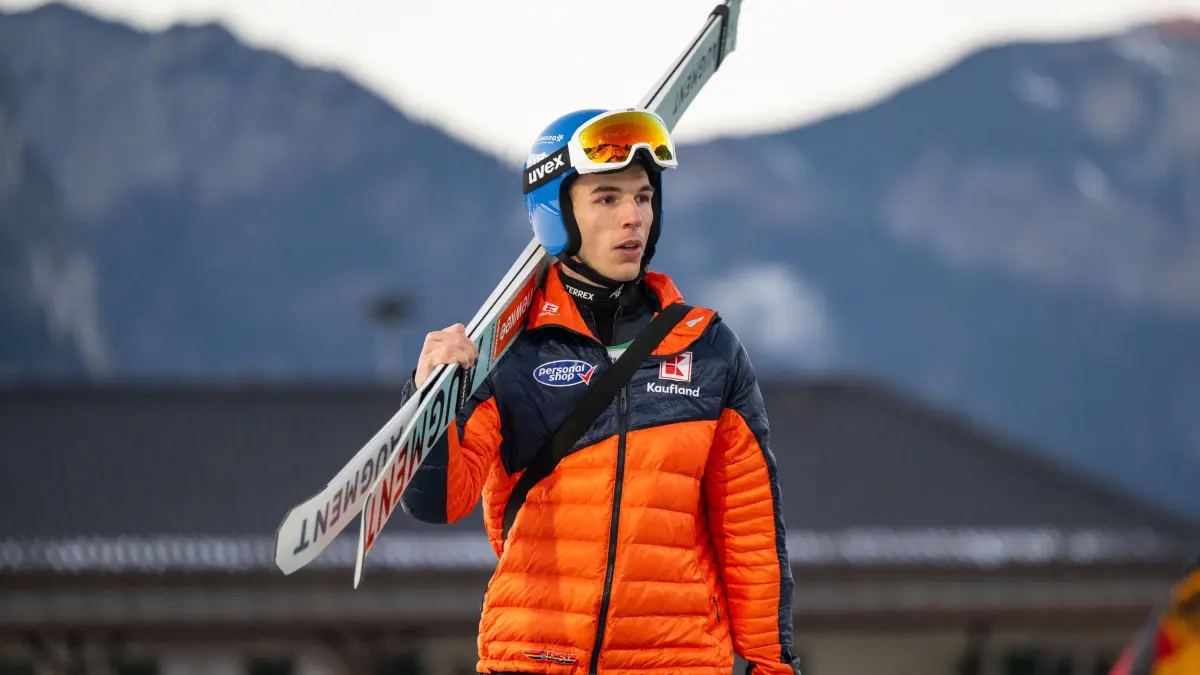 ROTH Luca (Deutschland),
GER, Neujahrsspringen Vierschanzentournee, FIS Viessmsann Skisprung Weltcup Garmisch-Partenkirchen, Qualifikation, Saison 2025/2026, 31.12.2025
Foto: Eibner-Pressefoto/Michael Memmler