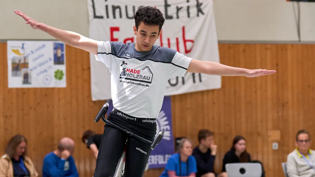 Elijah Beck (RV Trillfingen) tritt bei den U19-Junioren an.