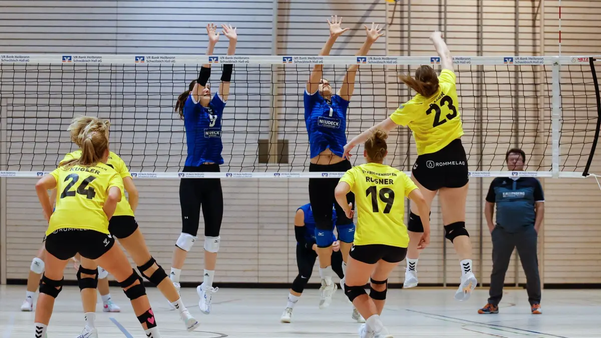 SV Frickenhofen - TG Biberach: Volleyball Oberliga Frauen SV Frickenhofen vs TG Biberach, 0:3