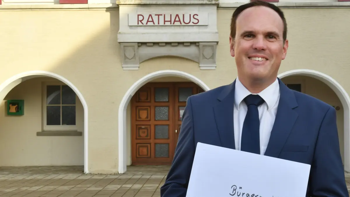 Michael Preis kandidiert bei der BM-Wahl in Allmendingen.