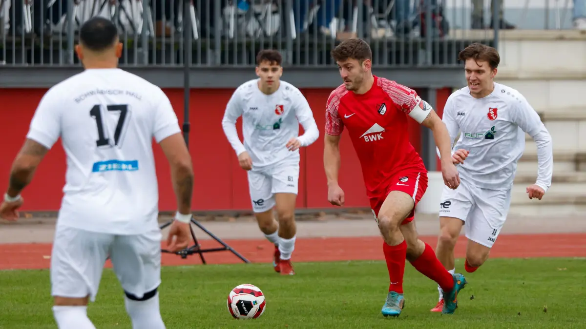 Fußball Landesliga Saison 2025/26 TSV ilshofen - SSV Schwäbisch Hall 1:0: Fußball Landesliga Saison 2025/26 TSV ilshofen - SSV Schwäbisch Hall 1:0