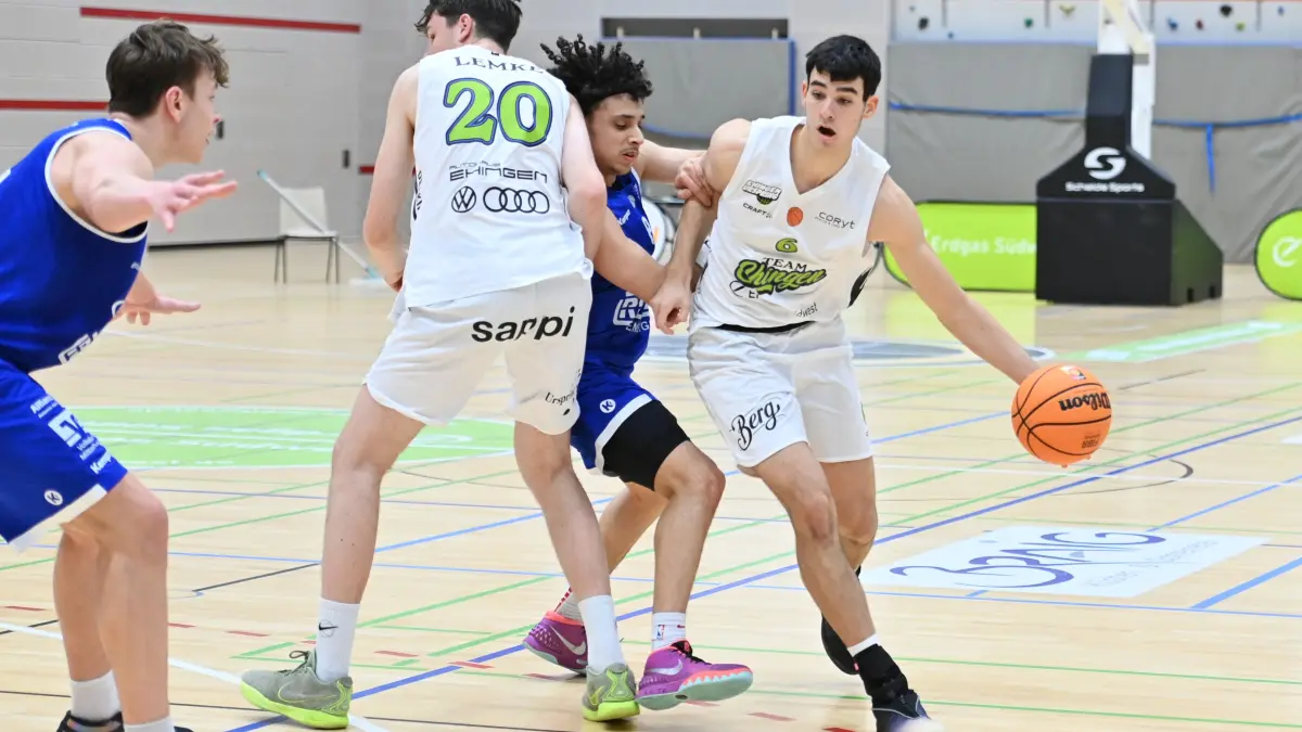 Team Ehingen Urspring - Gießen Pointers Basketball Regionalliga Pablo Estelle
