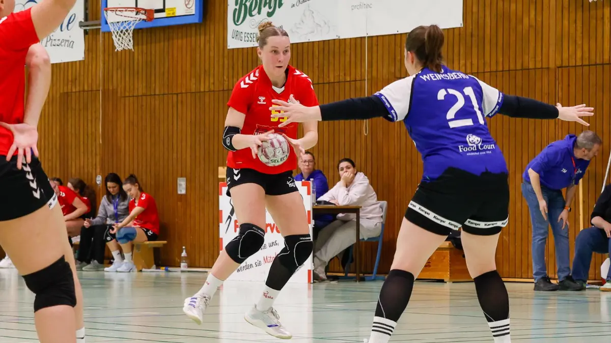 Handball Bezirksoberliga Frauen TSG Schwäbisch Hall - TSV Weinsberg, 34:26