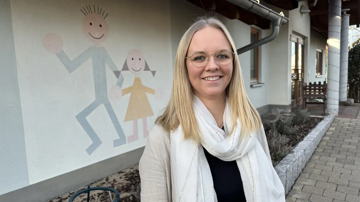 Madleen Holländer-Weinmann ist die neue Leiterin im Kindergarten Weilen unter den Rinnen.