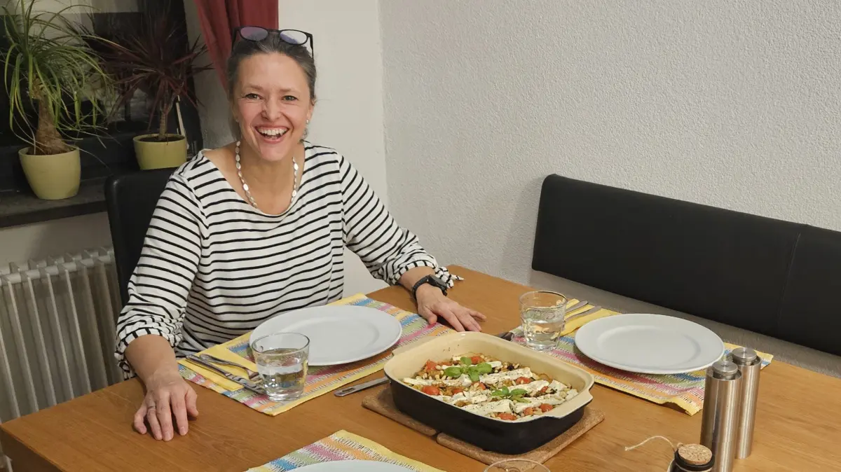 Der Ernährungsberaterin Andrea Eberhard ist beim Essen der "Familientisch" wichtig.