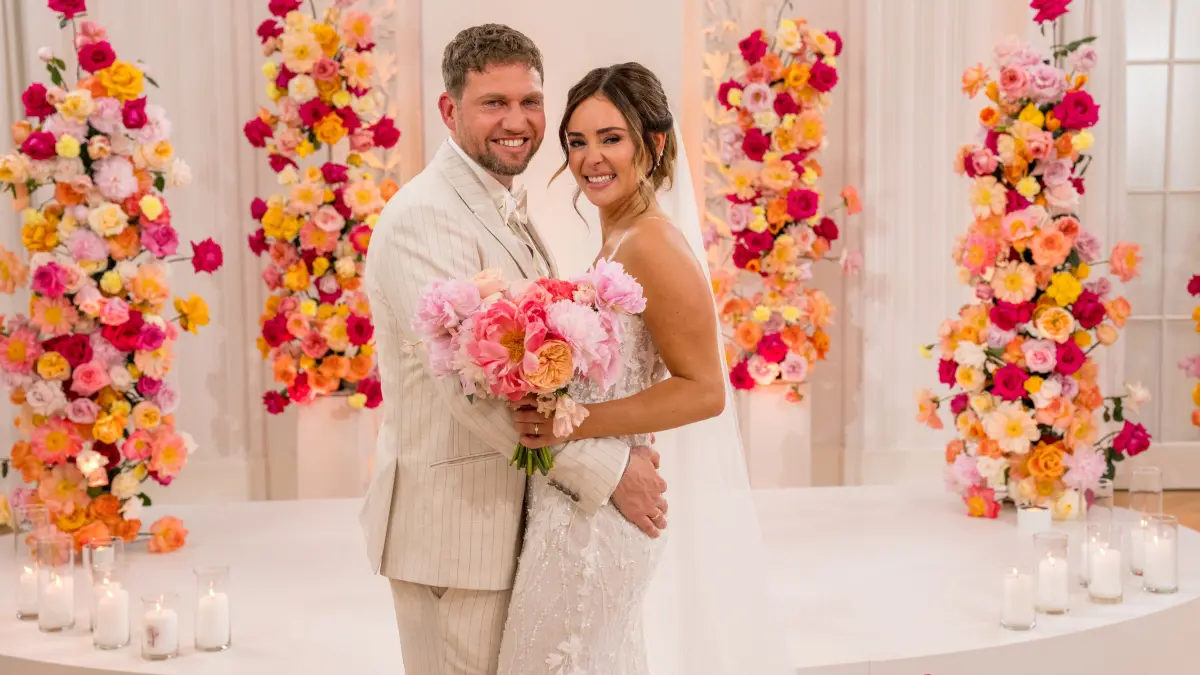 Zwei Paare, darunter Konsti und Jessi, haben in der zweiten "Love is Blind: Germany"-Staffel geheiratet.