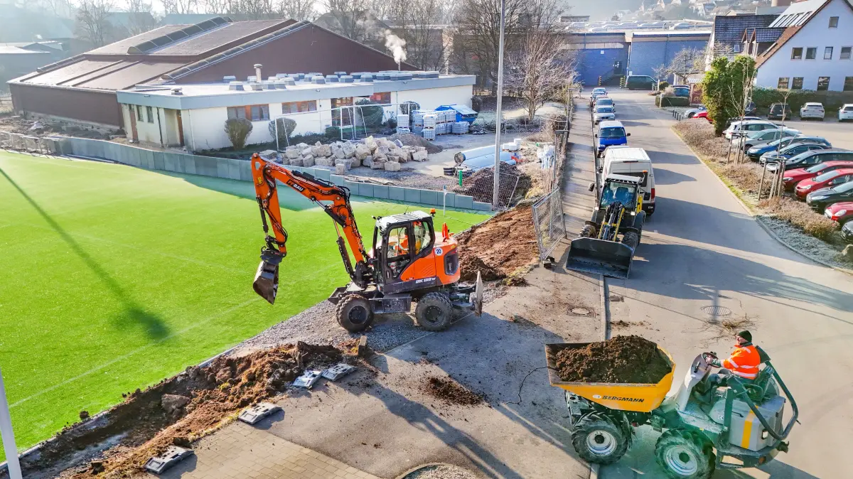 Auwiese Auwiesenhalle Optima Sportpark - Kunstrasen Kunstrasenplatz TSG Schwäbisch Hall und Sportfreunde