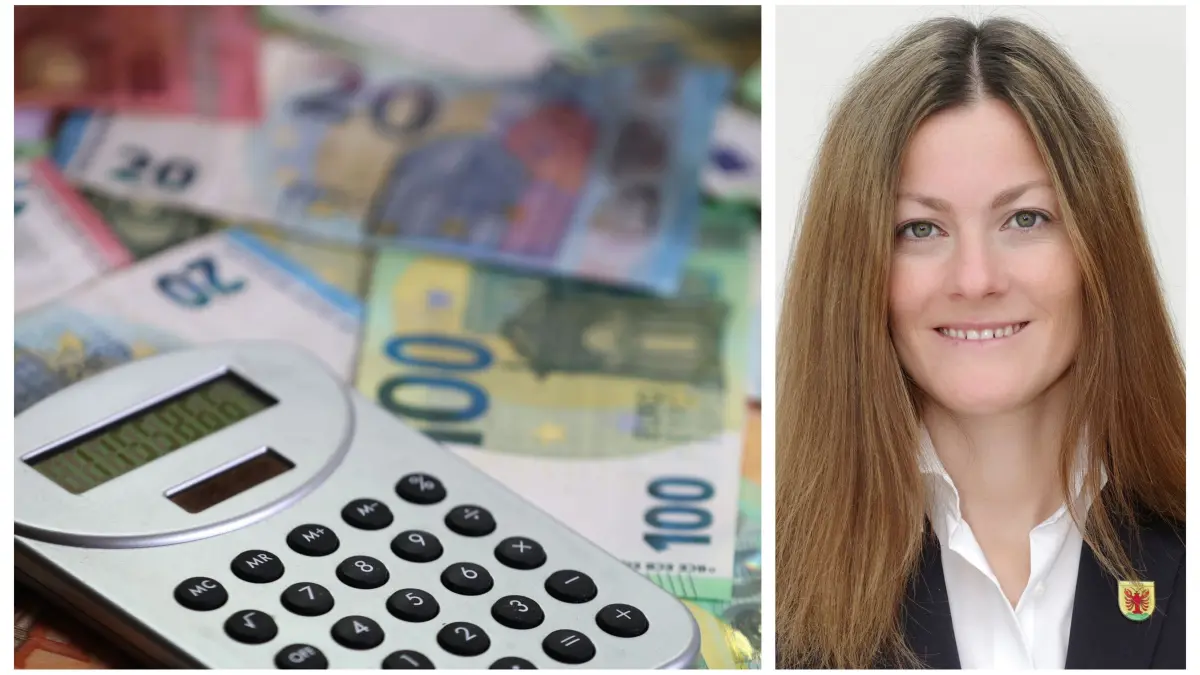 Klamme Kassen in den Kommunen Annemarie Mürter-Mayer Bürgermeisterin Gemeinde Kreßberg