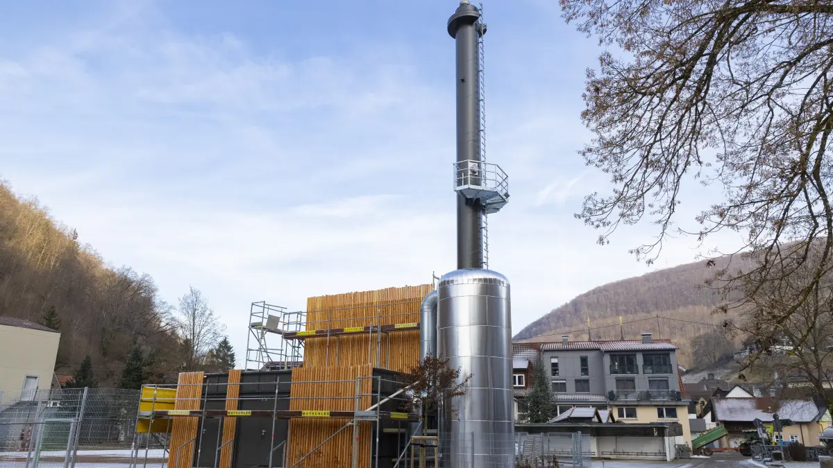 Wiesensteig - neue Heizzentrale